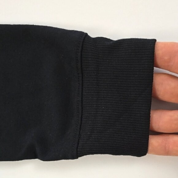 NWT Splendid Women's Henley Black Button Up Long Sleeves Top Relaxed Fit Size M - Picture 5 of 12